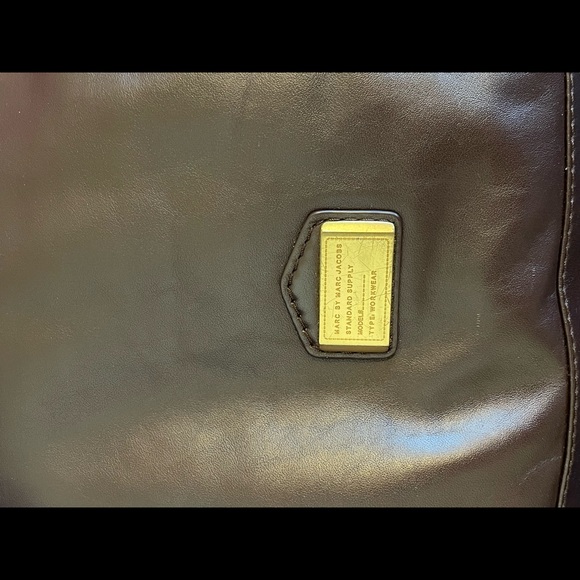Brown slouchy leather tote from Marc Jacobs - Picture 3 of 6